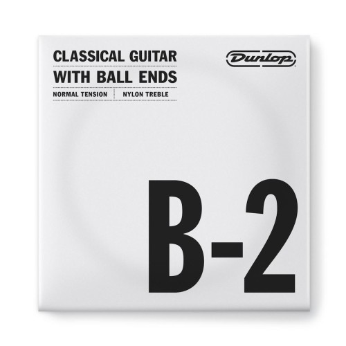 Jim Dunlop DCY02BNB Classical Nylon Nt Be Single String — klasiskās ģitāras atsevišķa stīga