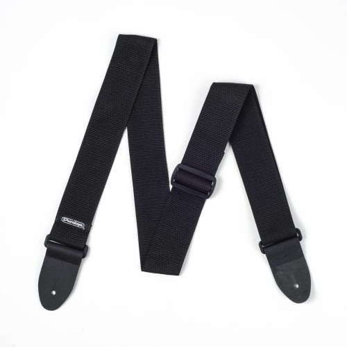 Jim Dunlop D0701BK Poly Guitar Strap (Black) — ģitāras siksna Jim Dunlop D0701BK Poly Guitar Strap (Black) — ģitāras siksna