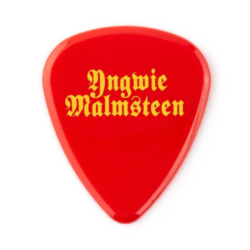 Jim Dunlop YJMR02RD Yngwie Malmsteen Custom Delrin Red 2.0Mm 24Pack — mediatoru komplekts Jim Dunlop YJMR02RD Yngwie Malmsteen Custom Delrin Red 2.0Mm 24Pack — mediatoru komplekts