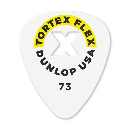 Jim Dunlop 428XP073 Tortex Flex X Standard Guitar Picks .73M (12-Pack) — mediatoru komplekts