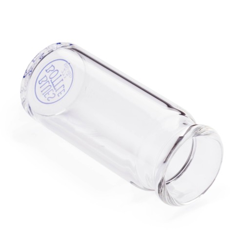 Jim Dunlop 272SI Clear Colour Medium Size Regular Wall Blues Bottle Glass Slide — slaids
