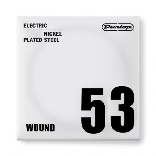 Jim Dunlop DEN53 Nickel Wound Electric Guitar Single E String .053 — elektriskās ģitāras atsevišķa stīga