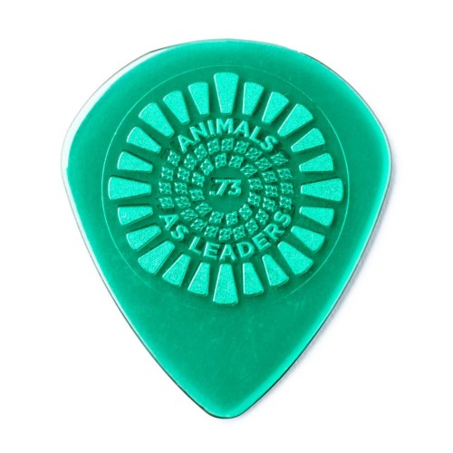 Jim Dunlop AALR02 Prmtne .73Mm Grn - 12/Bg — mediatoru komplekts Jim Dunlop AALR02 Prmtne .73Mm Grn - 12/Bg — mediatoru komplekts