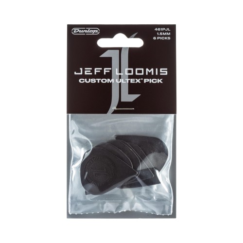 Jim Dunlop 461PJL JEFF LOOMIS SHARP ULTEX-6/PLYPK (1.5 mm) — mediatoru komplekts Jim Dunlop 461PJL JEFF LOOMIS SHARP ULTEX-6/PLYPK (1.5 mm) — mediatoru komplekts
