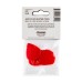 Jim Dunlop 47PXLN NYLON JAZZ 3 RED NYLON XL GUITAR PICKS (6-PACK) (1.38 mm) — mediatoru komplekts Jim Dunlop 47PXLN NYLON JAZZ 3 RED NYLON XL GUITAR PICKS (6-PACK) (1.38 mm) — mediatoru komplekts