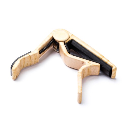 Jim Dunlop 84FM Flat Maple Acoustic Guitar Trigger Capo — kapodasters Jim Dunlop 84FM Flat Maple Acoustic Guitar Trigger Capo — kapodasters