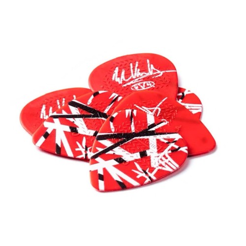 Jim Dunlop EVHR02 Eddie Van Halen Frankenstein Guitar Picks (24-Bag) — mediatoru komplekts Jim Dunlop EVHR02 Eddie Van Halen Frankenstein Guitar Picks (24-Bag) — mediatoru komplekts