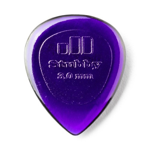 Jim Dunlop 474P300 Stubby Jazz Guitar Picks 3.0Mm (6-Pack) — mediatoru komplekts Jim Dunlop 474P300 Stubby Jazz Guitar Picks 3.0Mm (6-Pack) — mediatoru komplekts