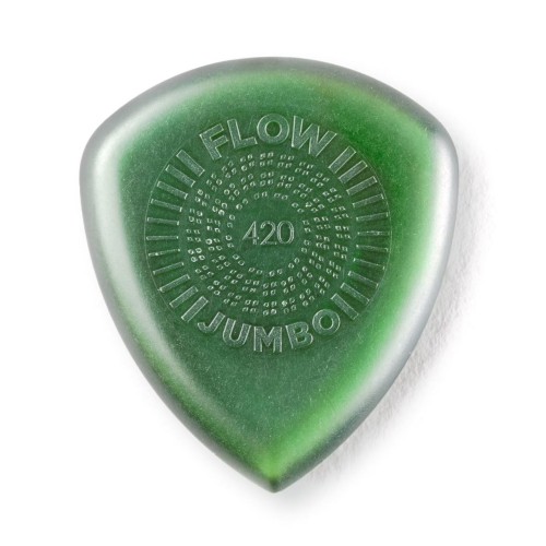 Jim Dunlop 547R420 Flow Jumbo Guitar Picks 4.2Mm (12-Bag) — mediatoru komplekts Jim Dunlop 547R420 Flow Jumbo Guitar Picks 4.2Mm (12-Bag) — mediatoru komplekts