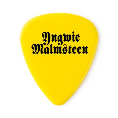 Jim Dunlop YJMP03YL Yngwie Malmsteen Custom Delrin Yello 1.14Mm 6Pack — mediatoru komplekts