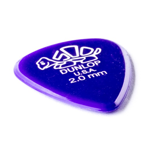 Jim Dunlop 41R200 Delrin 500 Purple Guitar Picks 2.0Mm (72-Bag) — mediatoru komplekts Jim Dunlop 41R200 Delrin 500 Purple Guitar Picks 2.0Mm (72-Bag) — mediatoru komplekts