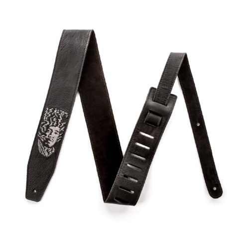 Jim Dunlop JHBMFMS1 Hendrix Shrine Bmf Lthr Strap — ģitāras siksna Jim Dunlop JHBMFMS1 Hendrix Shrine Bmf Lthr Strap — ģitāras siksna