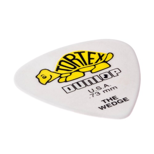 Jim Dunlop 424R073 Tortex Wedge White Guitar Picks .73Mm (72-Bag) — mediatoru komplekts Jim Dunlop 424R073 Tortex Wedge White Guitar Picks .73Mm (72-Bag) — mediatoru komplekts