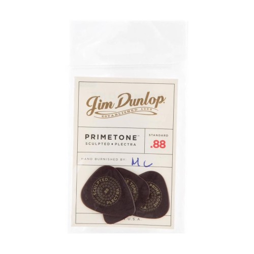 Jim Dunlop 511P088 Primetone Standard Guitar Picks .88Mm (3-Pack) — mediatoru komplekts