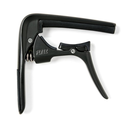 Jim Dunlop 66CBK Trigger Fly 12 String Capo Blk — kapodasters Jim Dunlop 66CBK Trigger Fly 12 String Capo Blk — kapodasters
