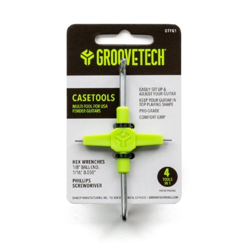 Jim Dunlop GTFG1 Groovetech 4-In-1 Guitar Multi-Tool — ģitāras apkopes instruments