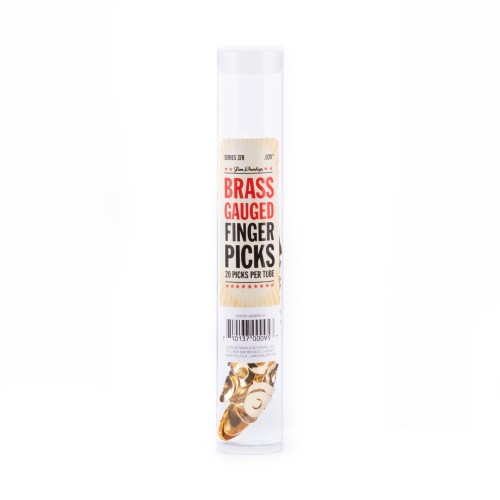 Jim Dunlop 37R020 Brass Fingerpicks .020″ (20-Tube) — pirkstu mediatoru komplekts