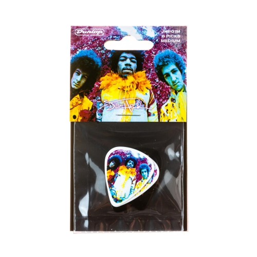 Jim Dunlop JHP01M Hendrix Experienced? Guitar Picks (6-Pack) — mediatoru komplekts