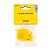 Jim Dunlop 412P073 Tortex Sharp Yellow Guitar Picks .73Mm (12-Pack) — mediatoru komplekts