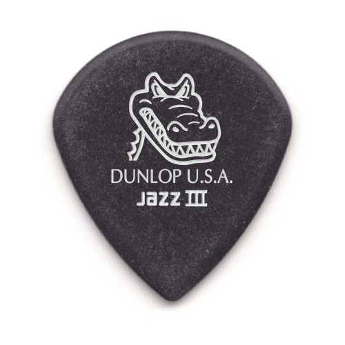 Jim Dunlop 571R140 Gator Grip Jazz III Guitar Picks 1.4 Mm (36-Bag) — mediatoru komplekts