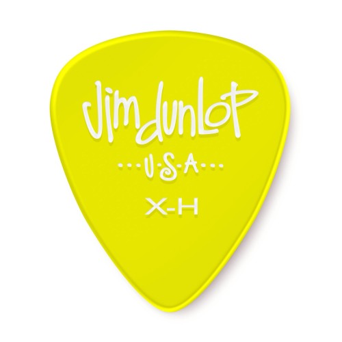 Jim Dunlop 486RXH Gels Yellow Extra Heavy Guitar Picks (72-Bag) — mediatoru komplekts Jim Dunlop 486RXH Gels Yellow Extra Heavy Guitar Picks (72-Bag) — mediatoru komplekts