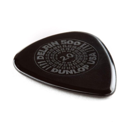 Jim Dunlop 450R200 Delrin 500 Prime Grip Guitar Picks 2.0Mm (72-Bag) — mediatoru komplekts Jim Dunlop 450R200 Delrin 500 Prime Grip Guitar Picks 2.0Mm (72-Bag) — mediatoru komplekts