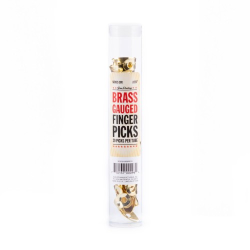 Jim Dunlop 37R0225 Brass Fingerpicks .0225″ (20-Tube) — pirkstu mediatoru komplekts