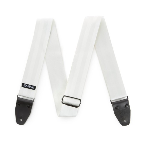 Jim Dunlop DST7001WH Deluxe Seatbelt Guitar Strap (White) — ģitāras siksna