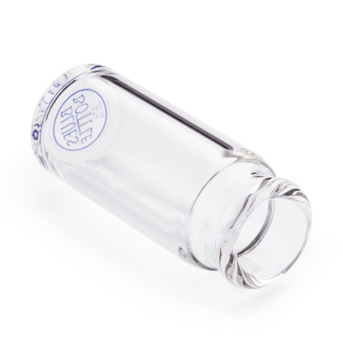 Jim Dunlop 274SI Clear Colour Small Size Heavy Wall Blues Bottle Glass Slide — slaids Jim Dunlop 274SI Clear Colour Small Size Heavy Wall Blues Bottle Glass Slide — slaids