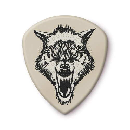 Jim Dunlop PH122P140 Hetfield'S White Fang Custom Flow Pick 1.4Mm 6Plypk — mediatoru komplekts Jim Dunlop PH122P140 Hetfield'S White Fang Custom Flow Pick 1.4Mm 6Plypk — mediatoru komplekts