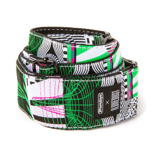 Jim Dunlop ILD16 Strap I Love Dust Tempest Fuzz - E — ģitāras siksna Jim Dunlop ILD16 Strap I Love Dust Tempest Fuzz - E — ģitāras siksna