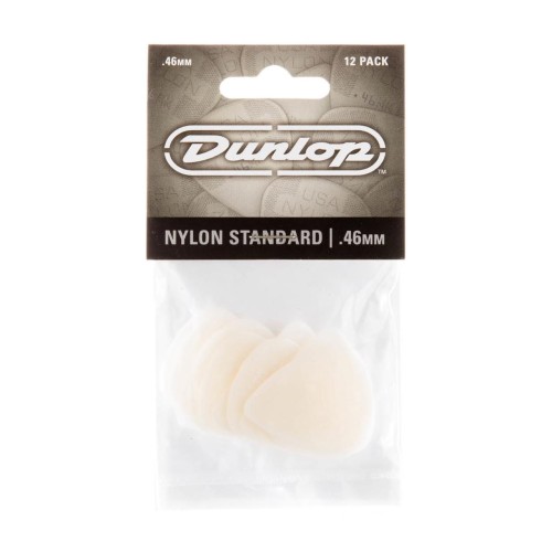 Jim Dunlop 44P046 Nylon Standard Guitar Picks .46Mm (12-Pack) — mediatoru komplekts Jim Dunlop 44P046 Nylon Standard Guitar Picks .46Mm (12-Pack) — mediatoru komplekts