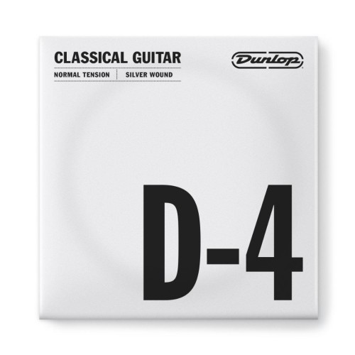 Jim Dunlop DCV04DNS Classical Nyl-Wnd Nt Se Single String — klasiskās ģitāras atsevišķa stīga