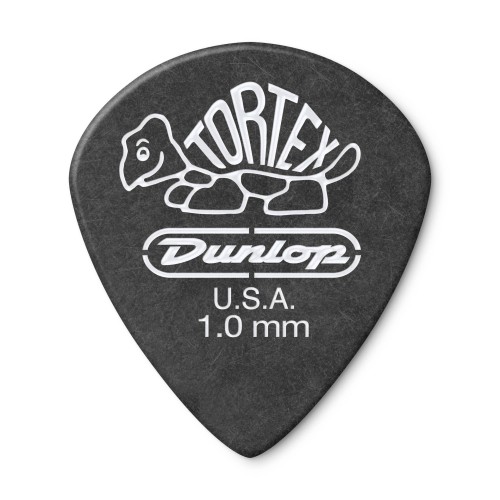 Jim Dunlop 482R100 Tortex Pitch Black Jazz 3 Guitar Picks 1.0Mm (72-Bag) — mediatoru komplekts Jim Dunlop 482R100 Tortex Pitch Black Jazz 3 Guitar Picks 1.0Mm (72-Bag) — mediatoru komplekts