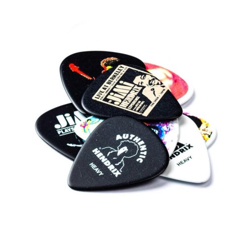Jim Dunlop JHR02M Hendrix Bold As Love Guitar Picks (24-Bag) — mediatoru komplekts Jim Dunlop JHR02M Hendrix Bold As Love Guitar Picks (24-Bag) — mediatoru komplekts
