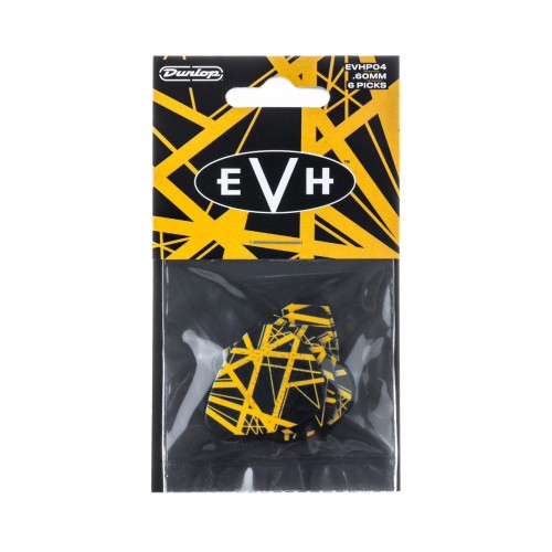 Jim Dunlop EVHP04 Eddie Van Halen Vh II Guitar Picks (6-Pack) — mediatoru komplekts