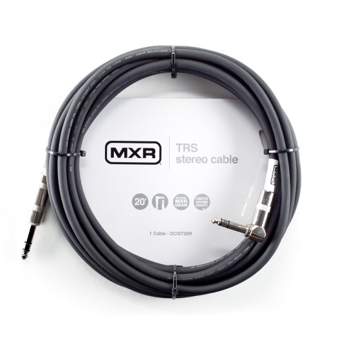 MXR DCIST20R TRS Stereo Cable (6M) — instrumentu vads MXR DCIST20R TRS Stereo Cable (6M) — instrumentu vads