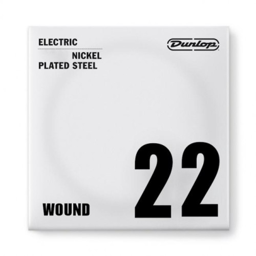 Jim Dunlop DEN22 Nickel Wound Electric Guitar Single String .022 — elektriskās ģitāras atsevišķa stīga
