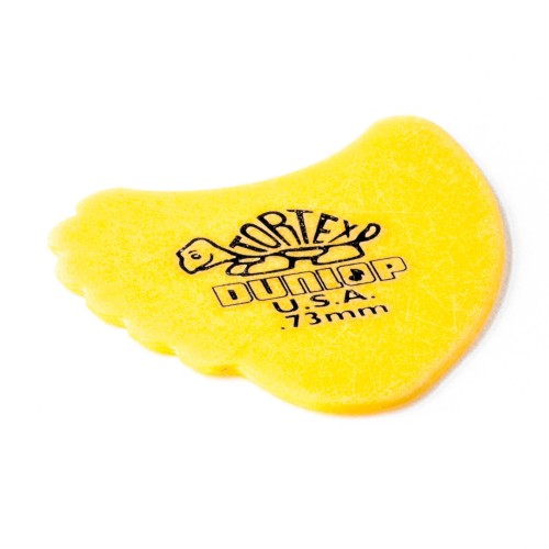 Jim Dunlop 414R073 Tortex Fin Yellow Guitar Picks .73Mm (72-Bag) — mediatoru komplekts Jim Dunlop 414R073 Tortex Fin Yellow Guitar Picks .73Mm (72-Bag) — mediatoru komplekts