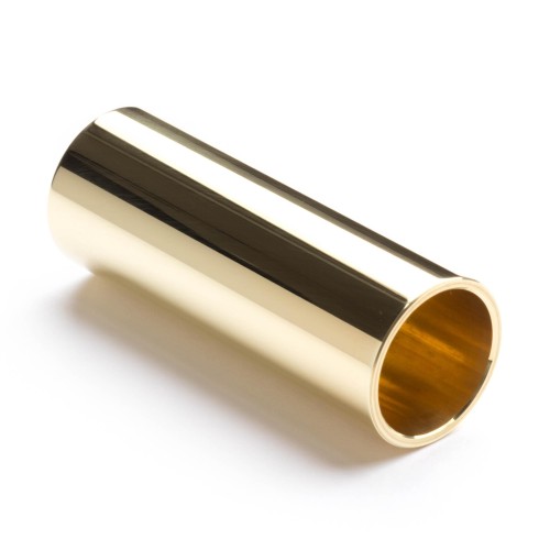 Jim Dunlop 222 Medium Size Medium Wall Brass Slide — slaids Jim Dunlop 222 Medium Size Medium Wall Brass Slide — slaids