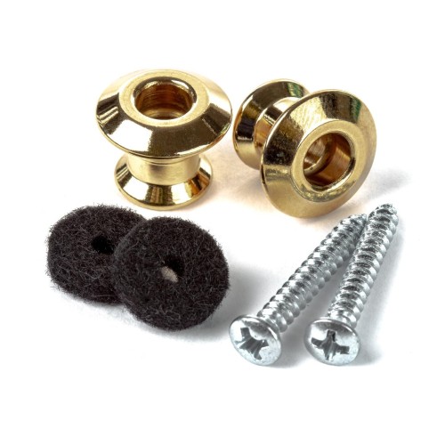 Jim Dunlop 2PSLS034G Straplok Button Dual Design-2/Set — siksnas fiksators
