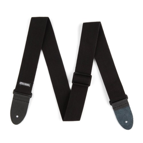 Jim Dunlop D2101BK Natural Cotton Guitar Strap — ģitāras siksna Jim Dunlop D2101BK Natural Cotton Guitar Strap — ģitāras siksna