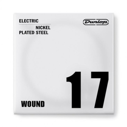 Jim Dunlop DEN17 Nickel Wound Electric Guitar Single B/D String .017 — elektriskās ģitāras atsevišķa stīga