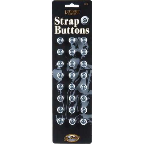 Jim Dunlop 7100SI Guitar Strap Buttons (24-Pack) — siksnas fiksators Jim Dunlop 7100SI Guitar Strap Buttons (24-Pack) — siksnas fiksators