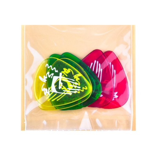 Jim Dunlop RWR01XH Rev. Willy'S Mexican Lottery Brand Extra Heavy Guitar Picks (24-Bag) — mediatoru komplekts