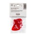 Jim Dunlop 486PHV Gels Red Heavy Guitar Picks (12-Bag) — mediatoru komplekts Jim Dunlop 486PHV Gels Red Heavy Guitar Picks (12-Bag) — mediatoru komplekts