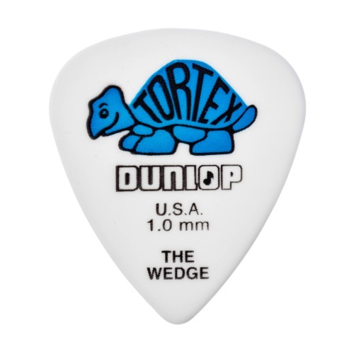 Jim Dunlop 424R100 Tortex Wedge White Guitar Picks 1.0Mm (72-Bag) — mediatoru komplekts Jim Dunlop 424R100 Tortex Wedge White Guitar Picks 1.0Mm (72-Bag) — mediatoru komplekts