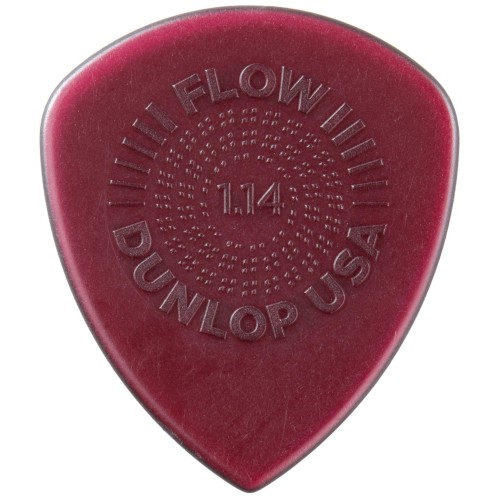 Jim Dunlop 549P114 Flow Standard Grip Guitar Picks 1.14 Mm (6-Pack) — mediatoru komplekts Jim Dunlop 549P114 Flow Standard Grip Guitar Picks 1.14 Mm (6-Pack) — mediatoru komplekts