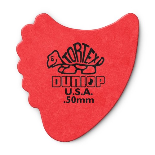 Jim Dunlop 414R050 Tortex Fin Red Guitar Picks .50Mm (72-Bag) — mediatoru komplekts Jim Dunlop 414R050 Tortex Fin Red Guitar Picks .50Mm (72-Bag) — mediatoru komplekts