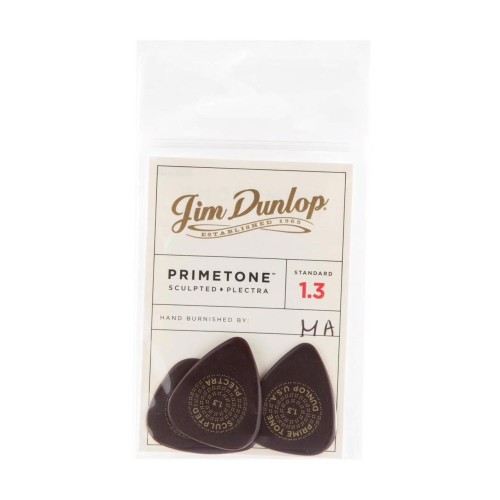 Jim Dunlop 511P130 Primetone Standard Guitar Picks 1.3Mm (3-Pack) — mediatoru komplekts